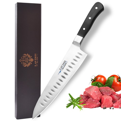 Hand forged santoku - forged,