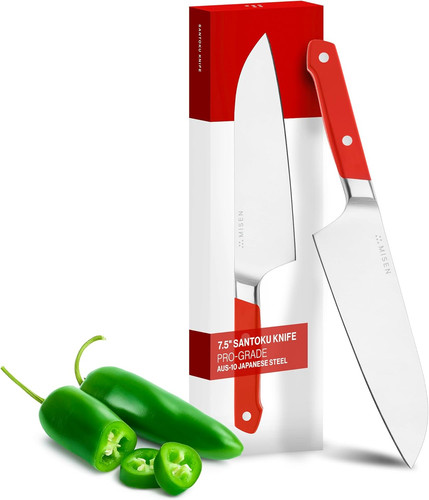 Japanese santoku chef - knife,