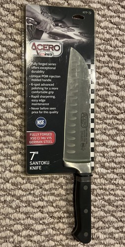 Santoku knife acero inch - santoku,