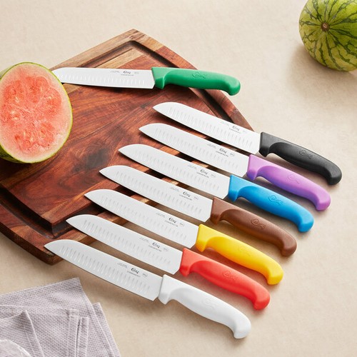 Santoku knife with granton - 7",